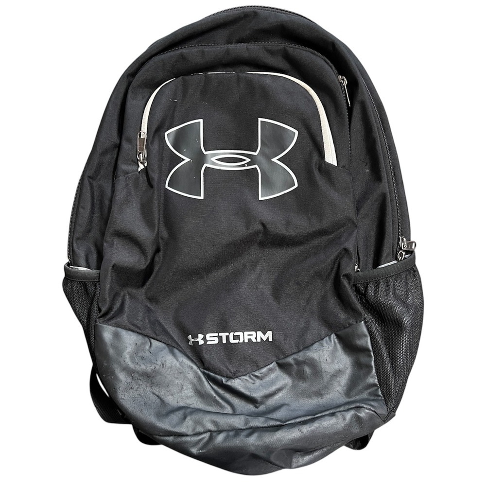 Under Armour Storm‎ Black Backpack Style 1277422 SS 2018 Water Resistant
